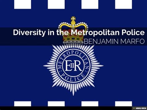 Diversity In The Metropolitan Police