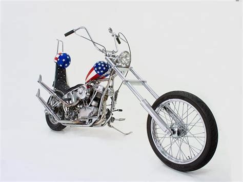 Easy Rider Captain America Replica 1956 Harley Panhead