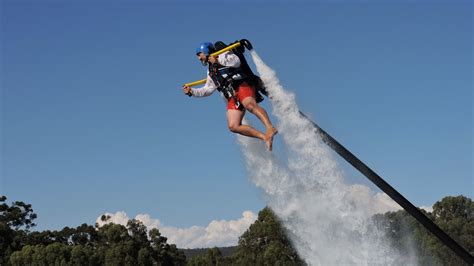 Water Jetpack Flight In Champion Lakes