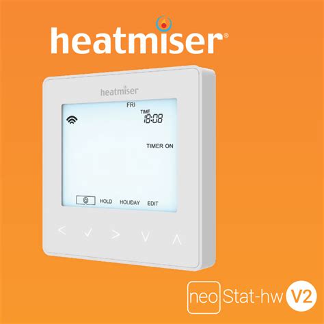 Heatmiser Neostat Hw V2 Hot Water Programmer User Manual