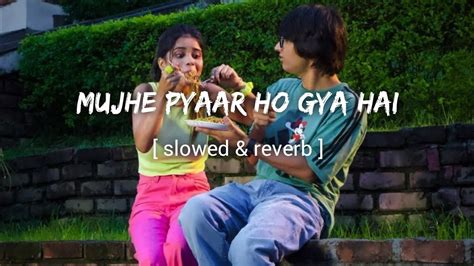 Mujhe Pyaar Ho Gya Hai Slowed And Reverb Lofi Song ।। New Trending