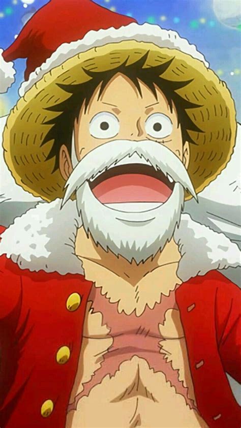 Luffy Christmas Wallpapers Wallpaper Cave