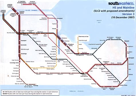 South Eastern Train Rail Maps