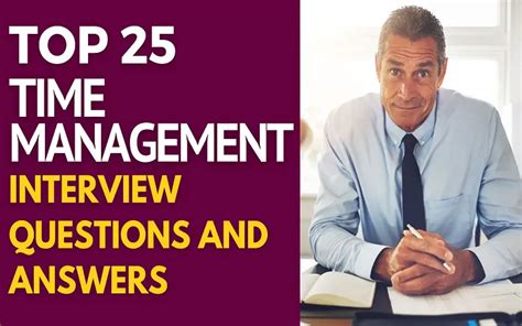 Top 25 Time Management Interview Questions And Answers In 2023
