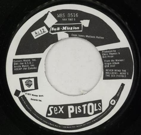 Sex Pistols Pretty Vacant Ex Us 7 Vinyl Single 7 Inch Record 45 751241