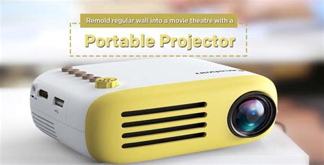 Pick The Best Portable Projectors For Binge Watching