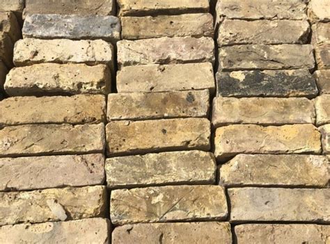 Original Yellow London Stock Reclaimed Bricks In Mitcham London