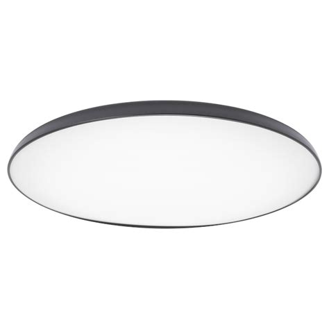 Led Ceiling Lamp NymÅne Anthracite 45 Cm Ikea
