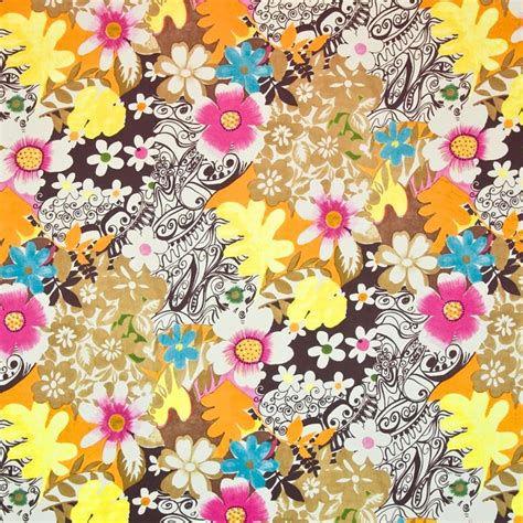 Groovy Daisy Razzle Dazzle By Kasmir Contemporary Fabric Printing On