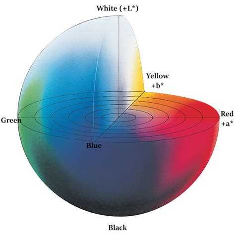 What Is Cie 1976 Lab Color Space Konica Minolta Color Light And