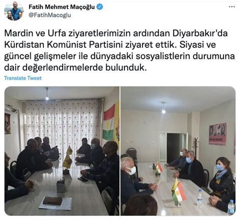 BPT on Twitter Tunceli Belediye Başkanı Fatih Mehmet Maçoğlu