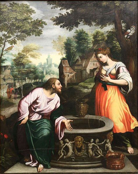 Benvenuto Tisi Da Garofalo Jesus And The Samaritan Art Painting Jesus