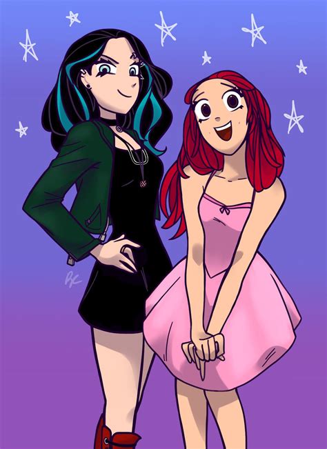 jade and cat fanart i just finished d r victorious