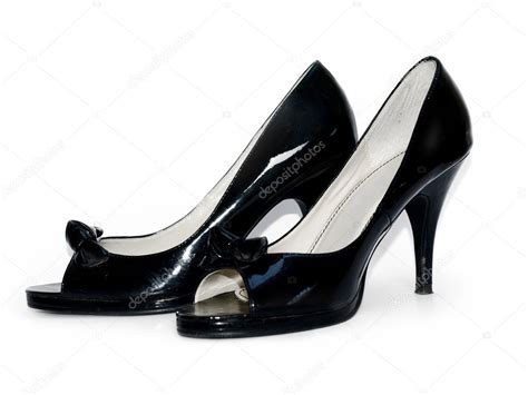 Ladies Sexy Black High Heel Shoe — Stock Photo © Wingnutdesigns 2797254