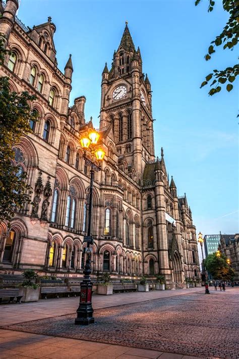 Manchester Town Hall Stock Image Image Of Interest Horizontal 22974555