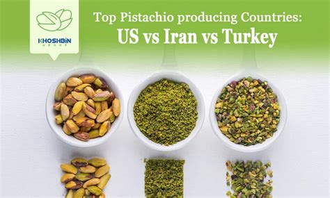 Top Pistachio Producing Countries US Vs Iran Vs Turkey Khoshbin Group