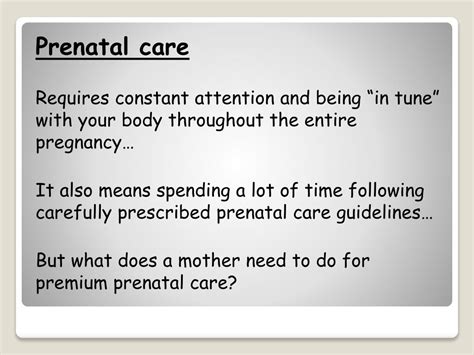 Ppt Prenatal Care Powerpoint Presentation Free Download Id2604015