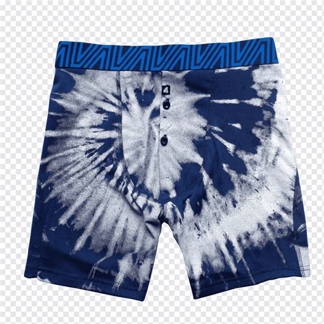 Trunks Swim Briefs Clothing Undergarment Underpants Tie Die Blue