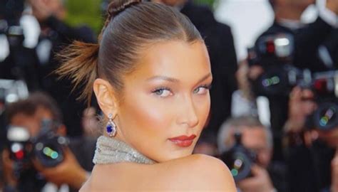 we can do a scan of my face darling bella hadid hits back at plastic surgery rumours newshub