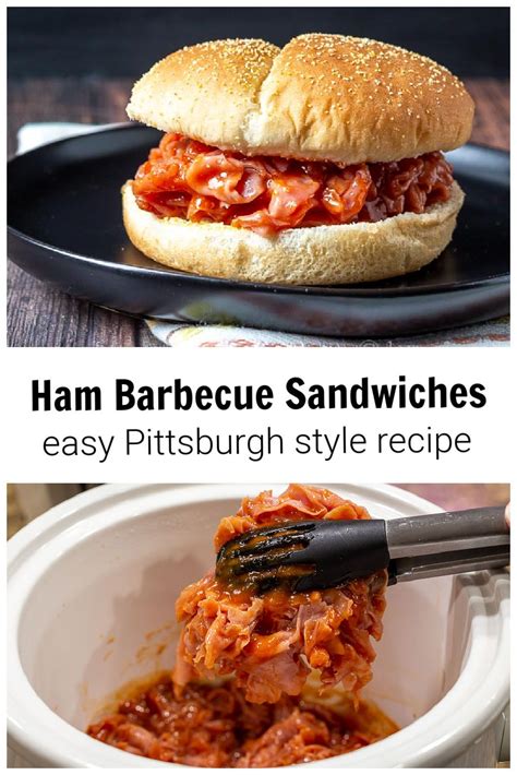 Easy Chipped Ham Barbecue Sandwich Recipe A Pittsburgh Classic