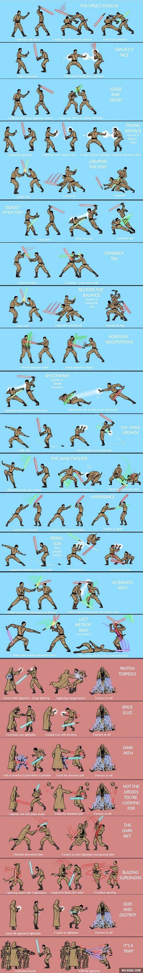 Alternate Lightsaber Techniques Star Wars Facts Star Wars Images