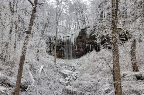 A Real Winter Wonderland Wildcat Falls Tennessee Taken By Chuck