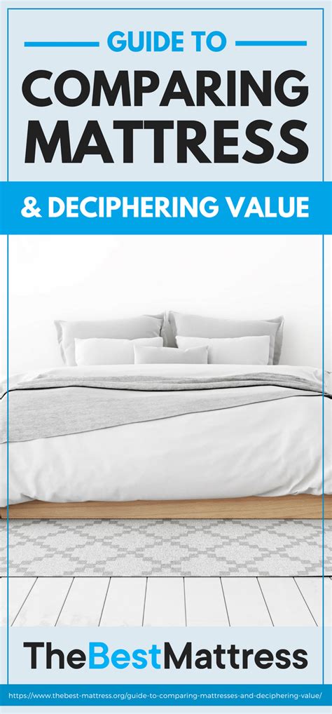 Determine the brand and comfort level you desire, and find the right mattress to suit your unique sleeping and comfort preferences Mattress Comparison Guide: How to Choose the Best Mattress ...