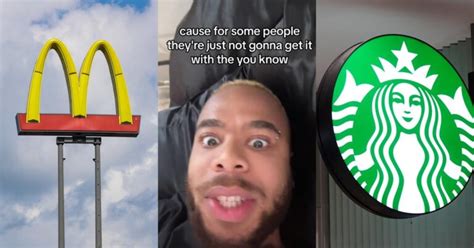 Man Encourages People To Shame Mcdonald S And Starbucks Customers With Judgmental Looks
