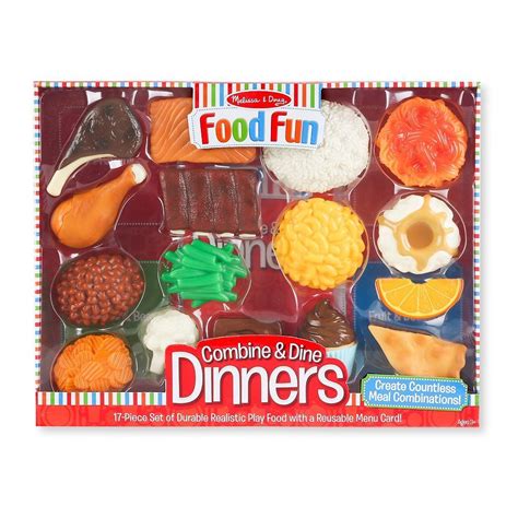 Food Fun Combine And Dine Dinners I By Melissa And Doug Multicolor Play