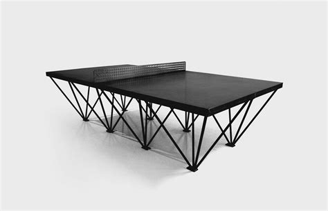 An Outdoor Ping Pong Table For Design Lovers