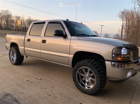 2005 Gmc Sierra 1500 Gear Off Road 726c Rough Country Custom Offsets
