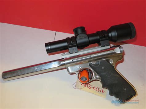 Ruger Mk3 22lr Target Pistol With For Sale At