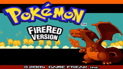 Pokemon Fire Red Hd Intro Title Screen Youtube