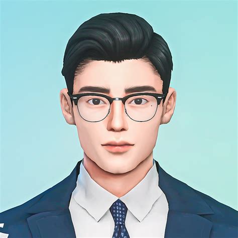 Asian Male Salaryperson The Sims 4 Sims Loverslab