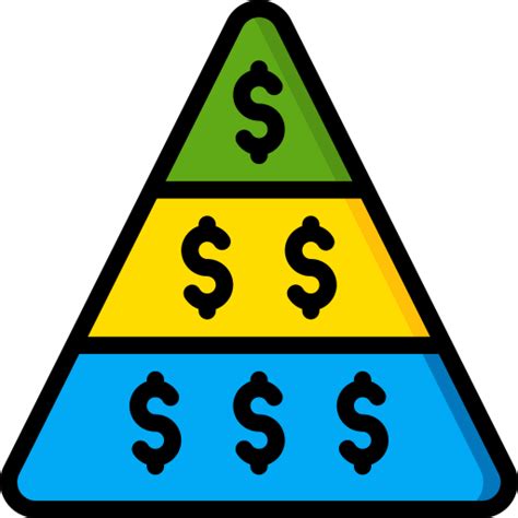 Pirámide Iconos Gratis De Negocio