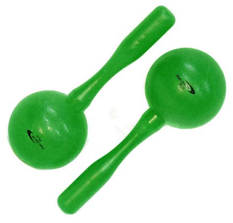 Percussion Plus Plastic Maracas Green Percussion Plus