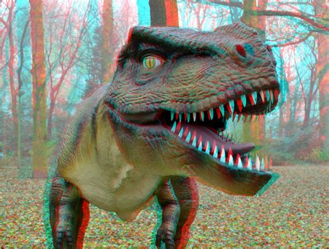 Dino Park Rotterdam 3d Anaglyph Redcyan Glasses To See De Flickr
