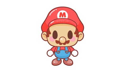 Marios Bros Dibujo Fácil
