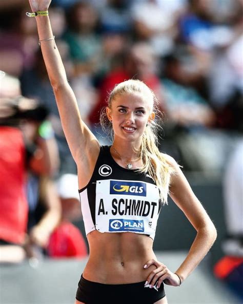 German Runner Alica Schmidt Is Named Sexiest Athlete In