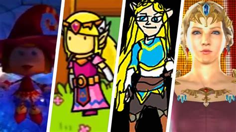 Evolution Of Princess Zelda References In Other Games 2003 2021