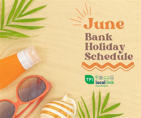 June Bank Holiday Schedule Tfi Local Link Cavan Monaghan