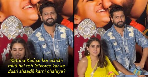 A Reporter Asked Vicky Kaushal If He Will Divorce Katrina Kaif For