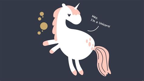 Simple Unicorn Background In Illustrator Svg Eps Download
