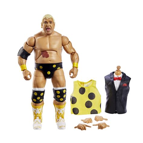 buy mattel wwe dusty rhodes wrestlemania elite collection action figure with accessory and mean
