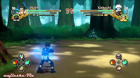 Naruto Ultimate Ninja Storm 3 Obito Vs Kakashi Gameplay