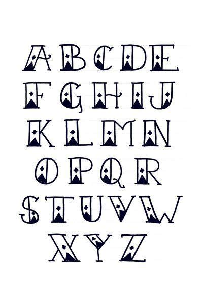 7 Tipos De Letras Taringa Lettering Tattoo Fonts Alphabet