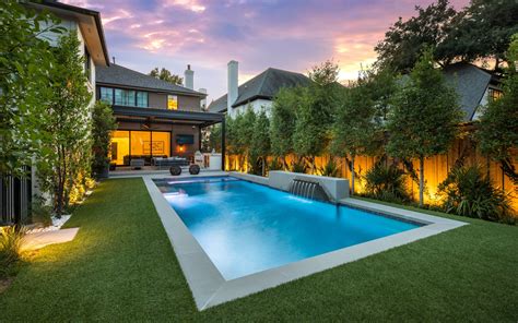 Dallas Landscape Architect Ddla Design — Gillon Modern Backyard