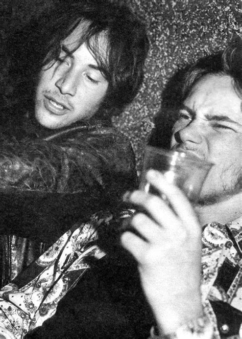 River And Keanu On Party River Phoenix And Keanu Reeves Photo 20599846