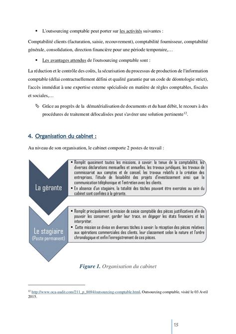 Rapport De Stage Comptabilité Sujet Les Compétences Et Les Actions