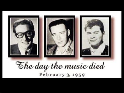 Buddy Holly Ritchie Valens And The Big Bopper Jp Richardson Jr February 3rd1959 🎸🎸🎸